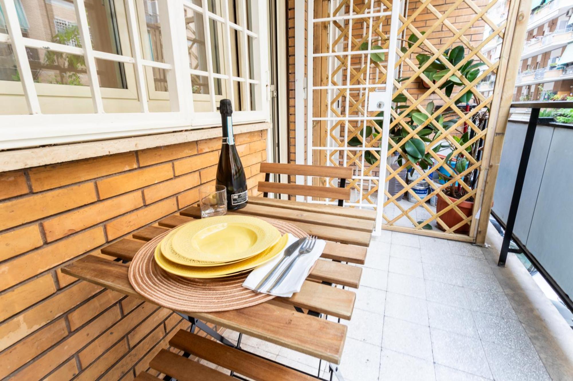 "Marconi Apt With Terrace" 30 Min From Colosseo Luaran gambar
