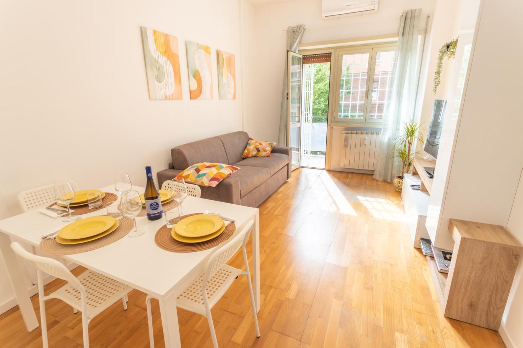 "Marconi Apt With Terrace" 30 Min From Colosseo Luaran gambar