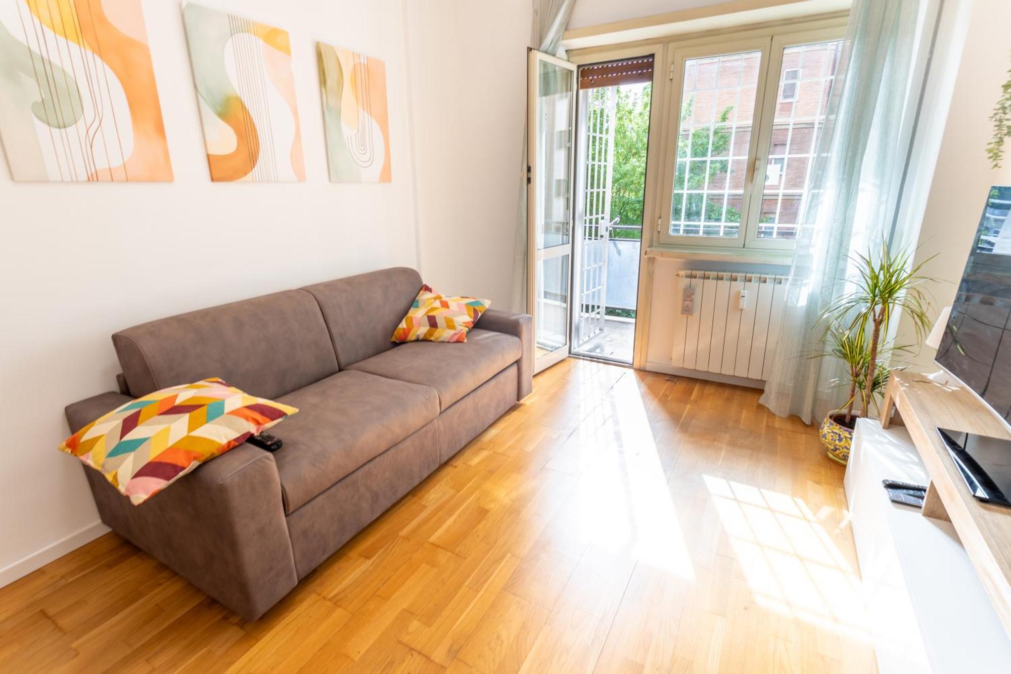 "Marconi Apt With Terrace" 30 Min From Colosseo Luaran gambar